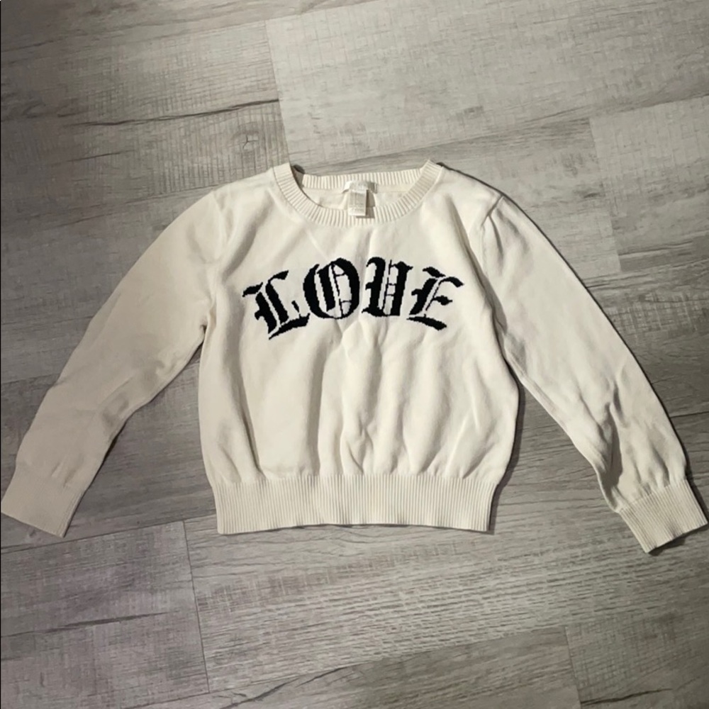 Cropped Rib-Knit Sweater - Picture 2 of 4